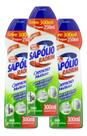 Saponáceo Sapólio Radium Cremoso Limão 250ml Bombril Kit 3