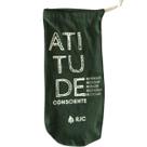 Saquinho 100% Algodão MOLIB - Atitude Consciente (Os 5Rs) 13x32(cm)
