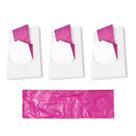 Saquinho De Descarte Para Absorvente Rosa C 60 unidades Kit3