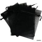 Saquinho de organza Fita Cetim 20x30 cor Preto 300 Unidades Saquinho de organza Fita Cetim 20x30 cor Preto 300 Unidades