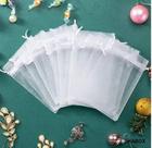Saquinho De Organza Tule 7X9 Fita Cetim (100 Und) Saquinho De Organza Tule 7X9 Fita Cetim (100 Und)