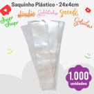 Saquinho Para Geladinho Gourmet Gelinho com 1.000 unidades 4x24cm Saquinho Para Geladinho Gourmet Gelinho com 1.000 unidades 4x24cm