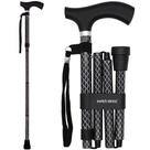 Sarau dobrável ajustável Walking Cane Switch Sticks