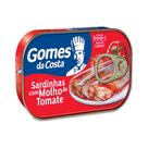 Sardinha enlatada Gomes da Costa Molho de Tomate 125g