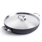 Sartén GreenPan Paris Pro de Anodizado Duro 28 cm con Tapa Gris