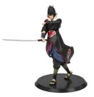 Sasuke Uchiha Naruto Boneco Action Figure 18cm Anime Novo Pe