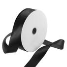 Satin Ribbon Rebower 100m, gorgorão de dupla face, 3,8 cm/preto
