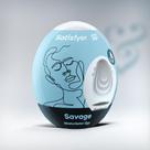 Satisfyer egg savage estimulador masculino texturizado intt
