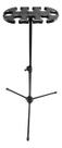 Saty Sdm08 Pedestal Suporte Descanso Para 8 Microfones Preto Saty Sdm08 Pedestal Suporte Descanso Para 8 Microfones Preto