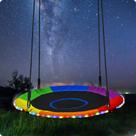 Saucer Tree Swing Trekassy 320 kg com luzes LED de 40 polegadas