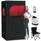 Sauna Box Nirvix Portátil 1000W 3L com Gerador de Vapor e Cadeira Dobrável