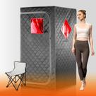 Sauna Infrarroja Portátil iDOTODO de Tamaño Completo para Hogar con Silla