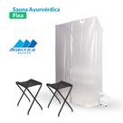 Sauna Residencial para Cadeirante Fixa - Swedana com Vaporizador Bivolt