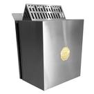 Sauna Seca Elétrica 9Kw Bifásico Inox de Parede com Comando Digital Impercap