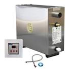 Sauna Vapor Elétrica 15kw Inox - Comando Digital Impercap - 24m³