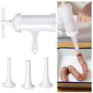Sausage Stuffer Manual Maker Mudder Plastic Meat Filler Sausage Stuffer Manual Maker Mudder Plastic Meat Filler
