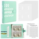 Savings Binder OROGHT 100 envelopes Desafio de economia de dinheiro