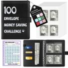 Savings Challenge Binder Fabmaker 100 envelopes A5 com rastreador
