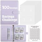 Savings Challenge Binder Zuozee 100 envelopes para economizar dinheiro Savings Challenge Binder Zuozee 100 envelopes para economizar dinheiro