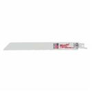 Sawall Blades Milwaukee Electric 8/12 TPI, 8 polegadas, pacote com 50