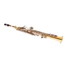 Sax Soprano Eagle SP502 LN em Sib Dourado Com Estojo