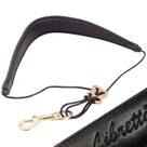 Sax Strap Libretto Premium Neck Acolchoado em Couro Preto Sax Strap Libretto Premium Neck Acolchoado em Couro Preto