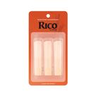Saxofone barítono Reeds D'Addario Woodwinds Rico 1.5, pacote com 3