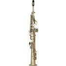 Saxofone Soprano Eagle Envelhecido Com Case Luxo SP502 VG