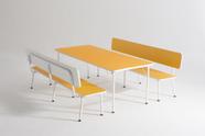 Sc 017 /2 Sc 018 Conjunto Ref. Infantil C/ Encosto Amarelo/branco