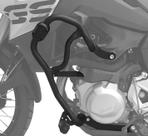 Scam protetor motor carenagem c/ pedaleira bmw f750gs 2018/f850gs 2018 tanque15l sptop423