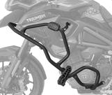 Scam protetor motor carenagem com pedaleira triumph tiger1200 gt pro 2024 tiger1200 black edition 2024 sptop 782