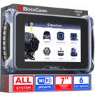 Scanner OBD2 BC BossComm eTouch770 com tela sensível ao toque de 7" WiFi e redefinição