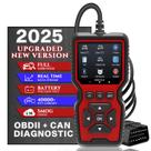 Scanner OBD2 CrysGuard Professional V519 para todos os veículos