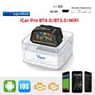 Scanner OBD2 Universal Vgate iCar pro ELM327 WIFI BT 4.0 Ferramenta De Diagnóstico Para IOS Android Scanner OBD2 Universal Vgate iCar pro ELM327 WIFI BT 4.0 Ferramenta De Diagnóstico Para IOS Android