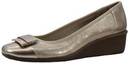 Scarpin Anabela Feminino Anne Klein Waverly Taupe 7,5 US Scarpin Anabela Feminino Anne Klein Waverly Taupe 7,5 US