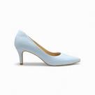 Scarpin Azul Bebe Essencial Salto 5 cm - Lilian Soares Tamanho:36Cor:Azul