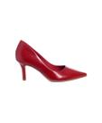 Scarpin Bebecê Salto Médio Fino Vermelho