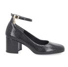Scarpin boneca verniz usaflex couro