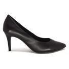 Scarpin Bottero Salto Médio Bico Fino Couro 353701