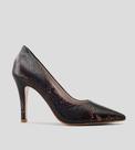 Scarpin CBK Couro Cobra Marrom Scarpin CBK Couro Cobra Marrom