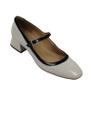 Scarpin Chic Line - Vz Veg Off White / preto