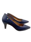 Scarpin Clássico Azul Marinho de salto baixo - Elegância e Conforto