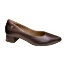 Scarpin Confort Metalizado Prata Velho Couro Macio Scarpin Confort Metalizado Prata Velho Couro Macio