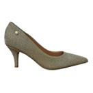 Scarpin de Glitter Feminino Vizzano 1185.702 Dourado