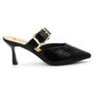 Scarpin Feminina Via Uno 897007 Sapato Bico Fino Slingback