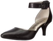 Scarpin Feminino Anne Klein Fabulist de Couro Preto 38 BR Scarpin Feminino Anne Klein Fabulist de Couro Preto 38 BR