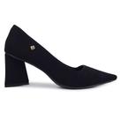 Scarpin Feminino Bebecê Nobuck Preto - T7024