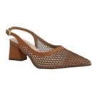 Scarpin Feminino Bebecê Telinha Salto Bloco Confortável MEL 39