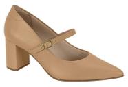 Scarpin Feminino Beira Rio Boneca Salto Médio Bloco 4241229