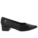 Scarpin Feminino Bico Fino Salto Baixo Usaflex AN29001